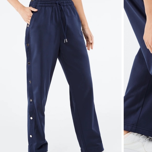 Fabletics Blue Maxi Skirt with Slit and Tie Front for Casual Wear - Picture 1 of 10